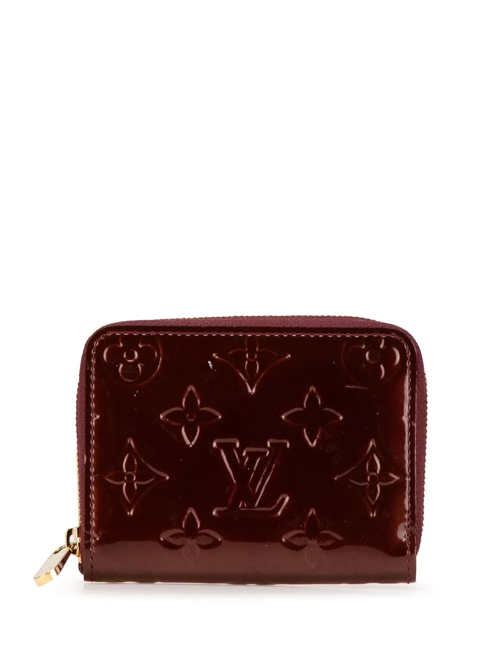 Louis Vuitton Pre-Owned 2011 モノグラム ヴェルニ ジッピーパース コインケース - レッド Louis Vuitton Pre-Owned 2011 モノグラム ヴェルニ ジッピーパース コインケース - レッド