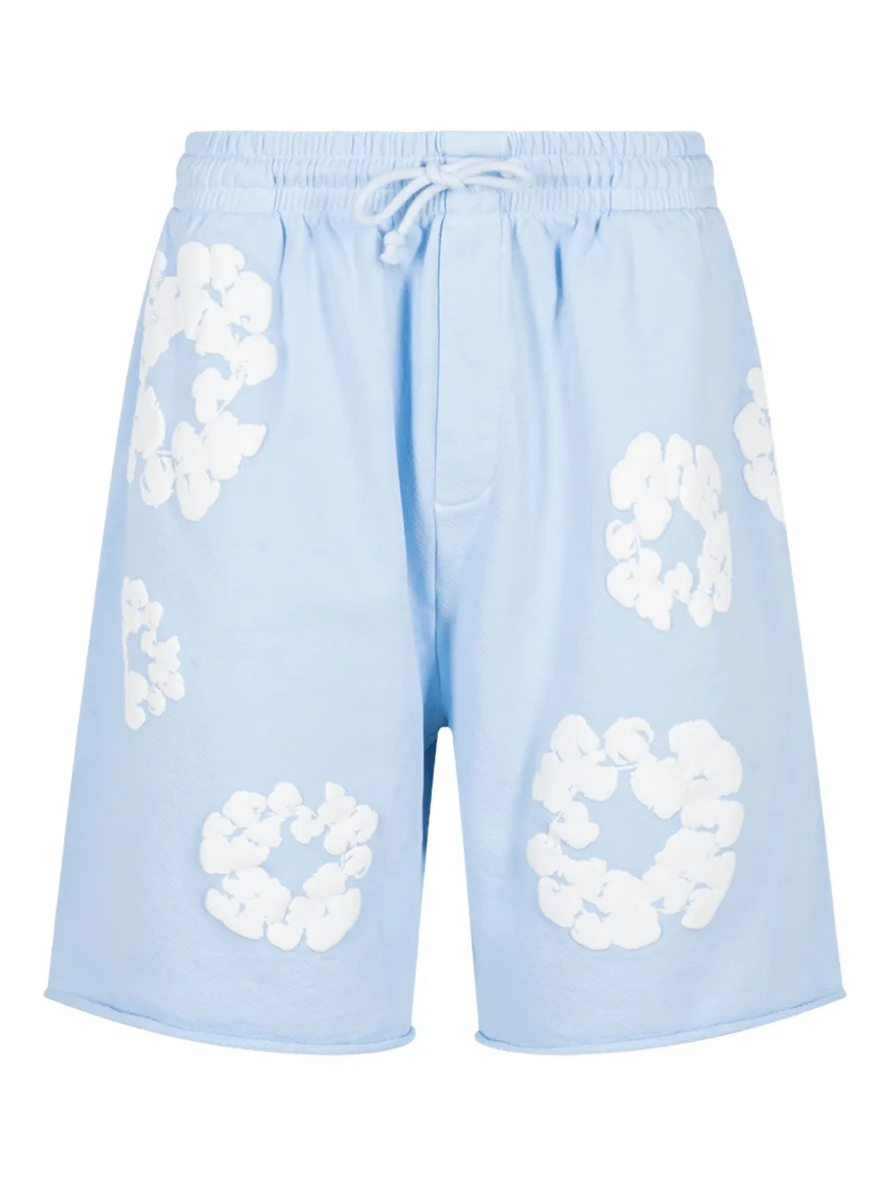The Cotton Wreath "Powder Blue" track shorts