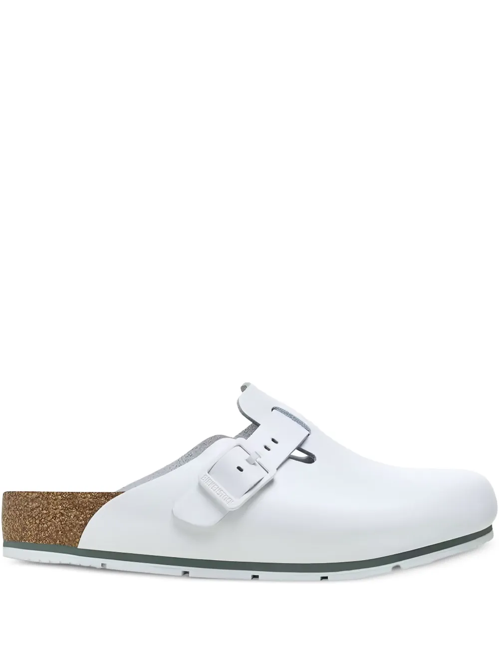 Birkenstock Boston Pro Natural "White" mules - Weiß