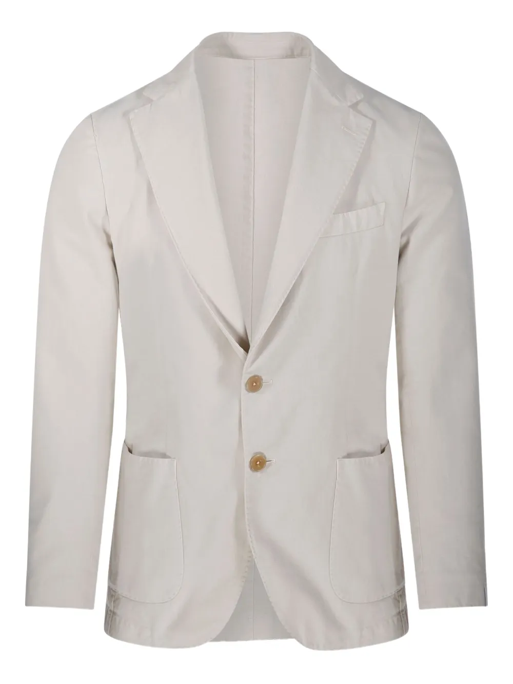 two-button patch-pocket blazer