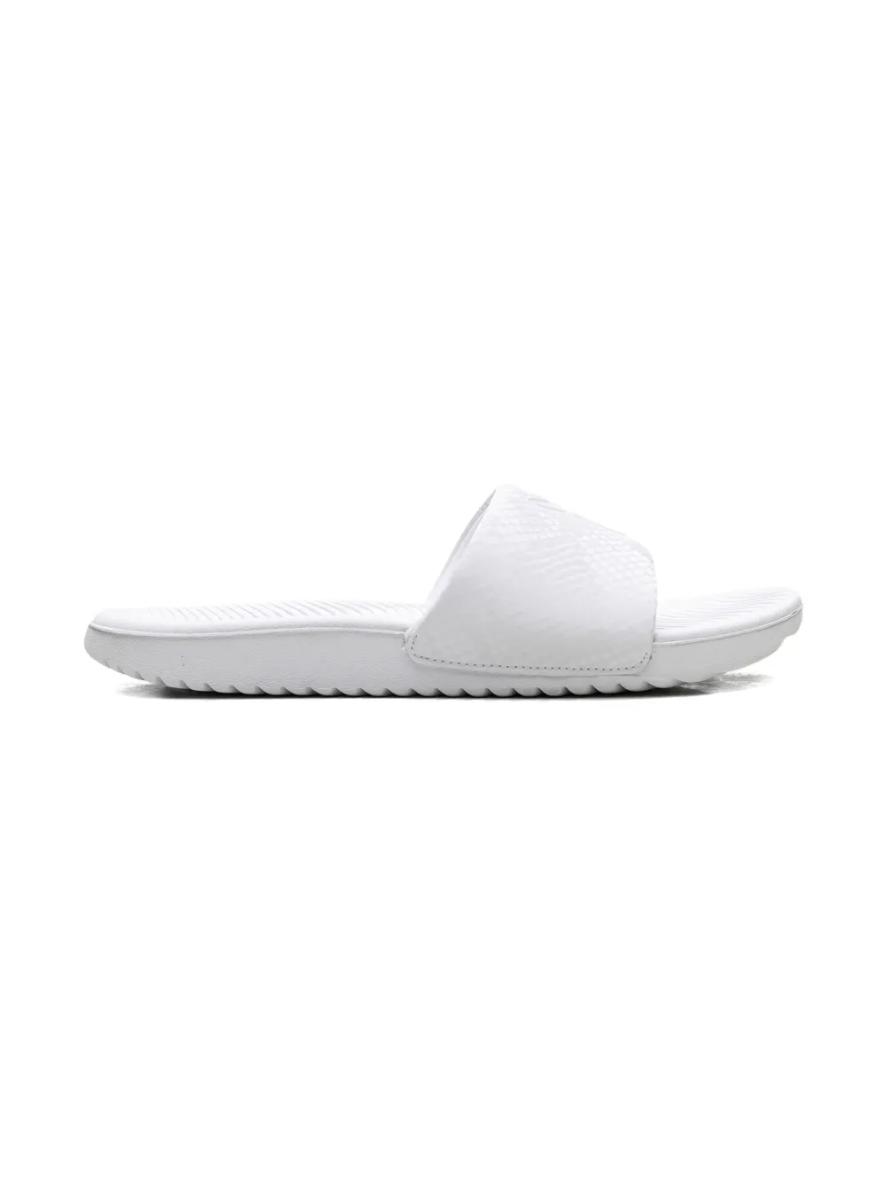Nike Kids Kawa "Kobe Bryant Triple White" slides