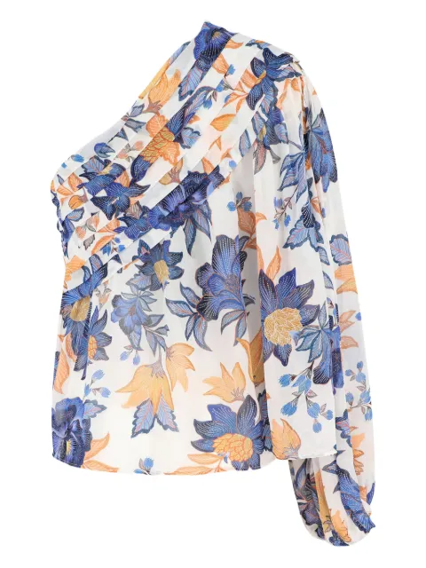 FARM Rio top con hombro descubierto y estampado floral