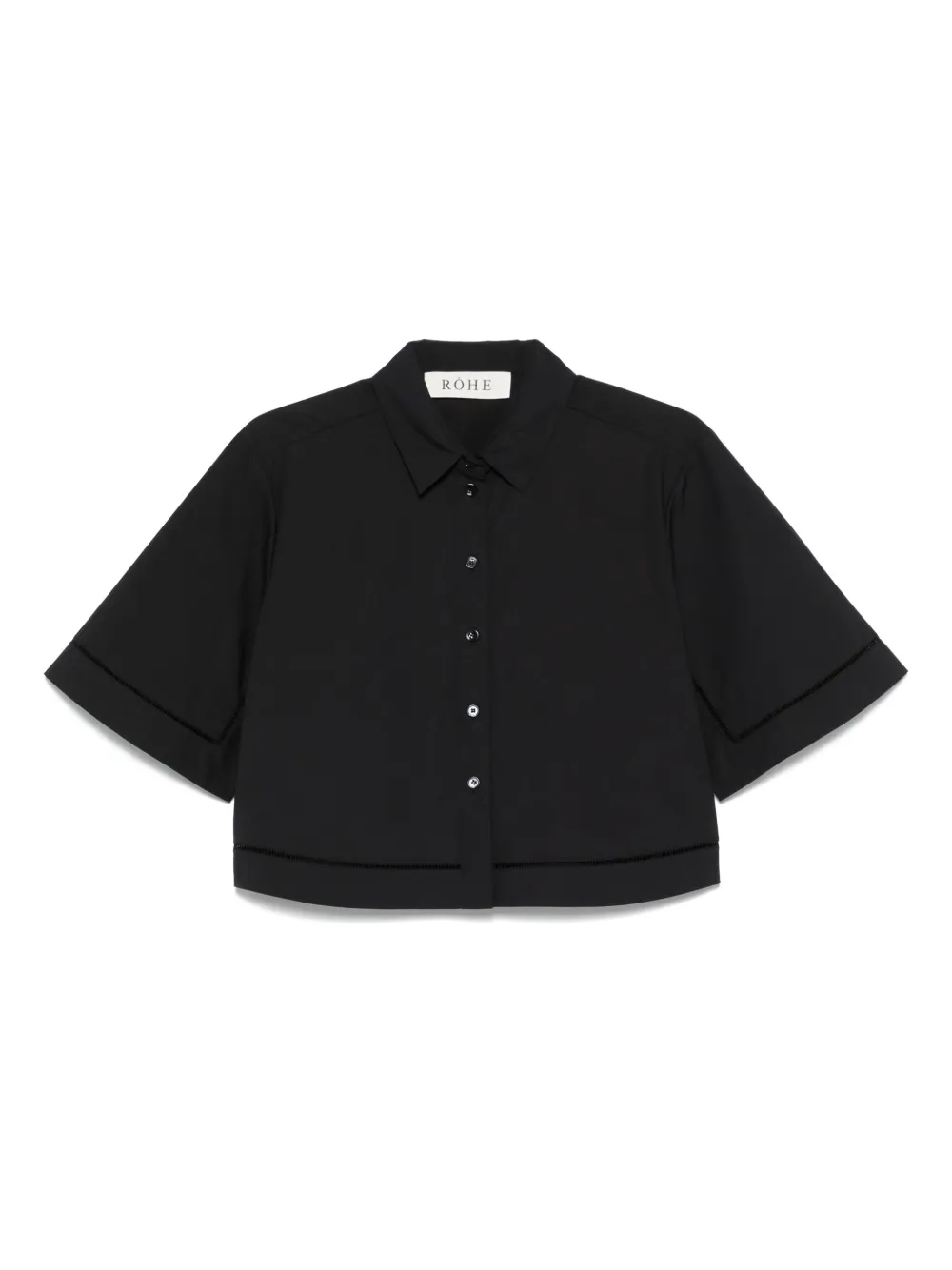 Róhe cotton shirt | Black | Image 1