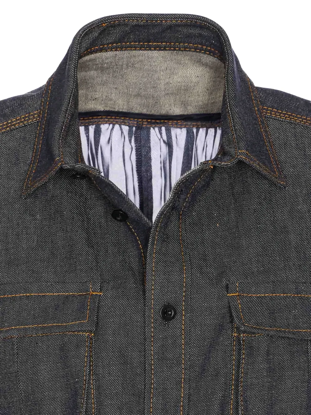 sacai Denim blouse Grijs