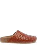 DRAGON DIFFUSION leather mules - Brown