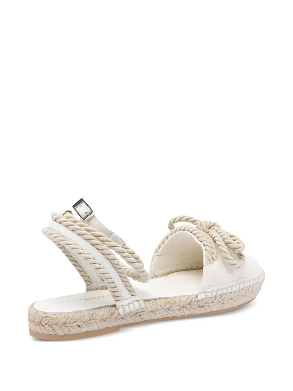 MACH 
MACH Double Bow Riviera espadrilles White
