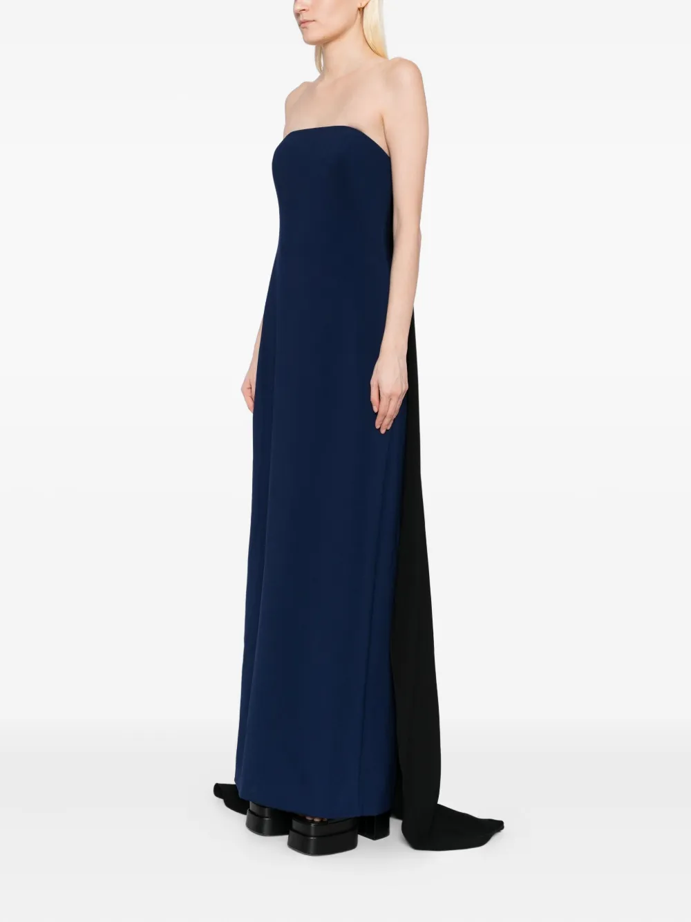 Amsale Avondjurk Blauw