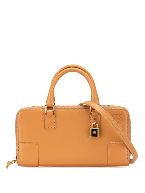 Loewe Pre-Owned 2022 Leather Amazona Pouch satchel