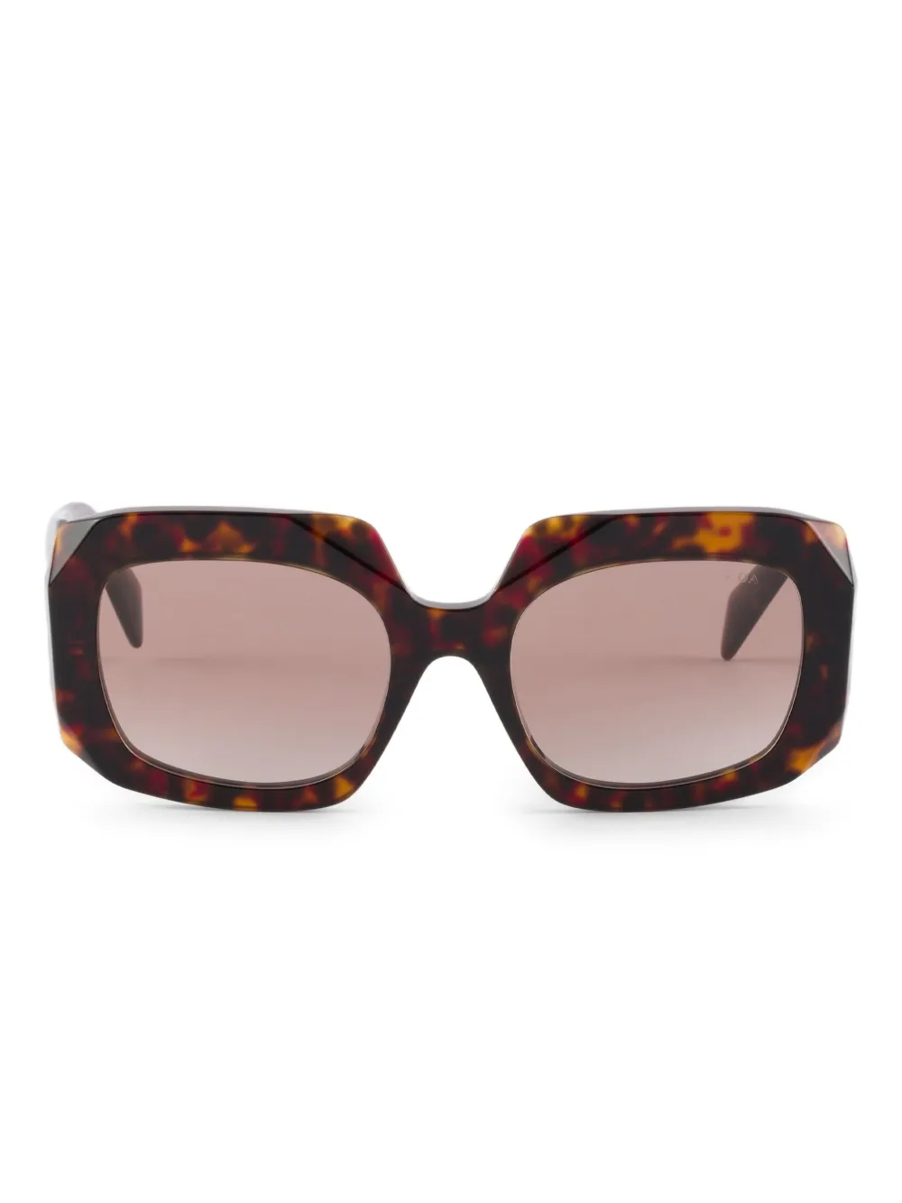 Prada Eyewear Zonnebril Bruin