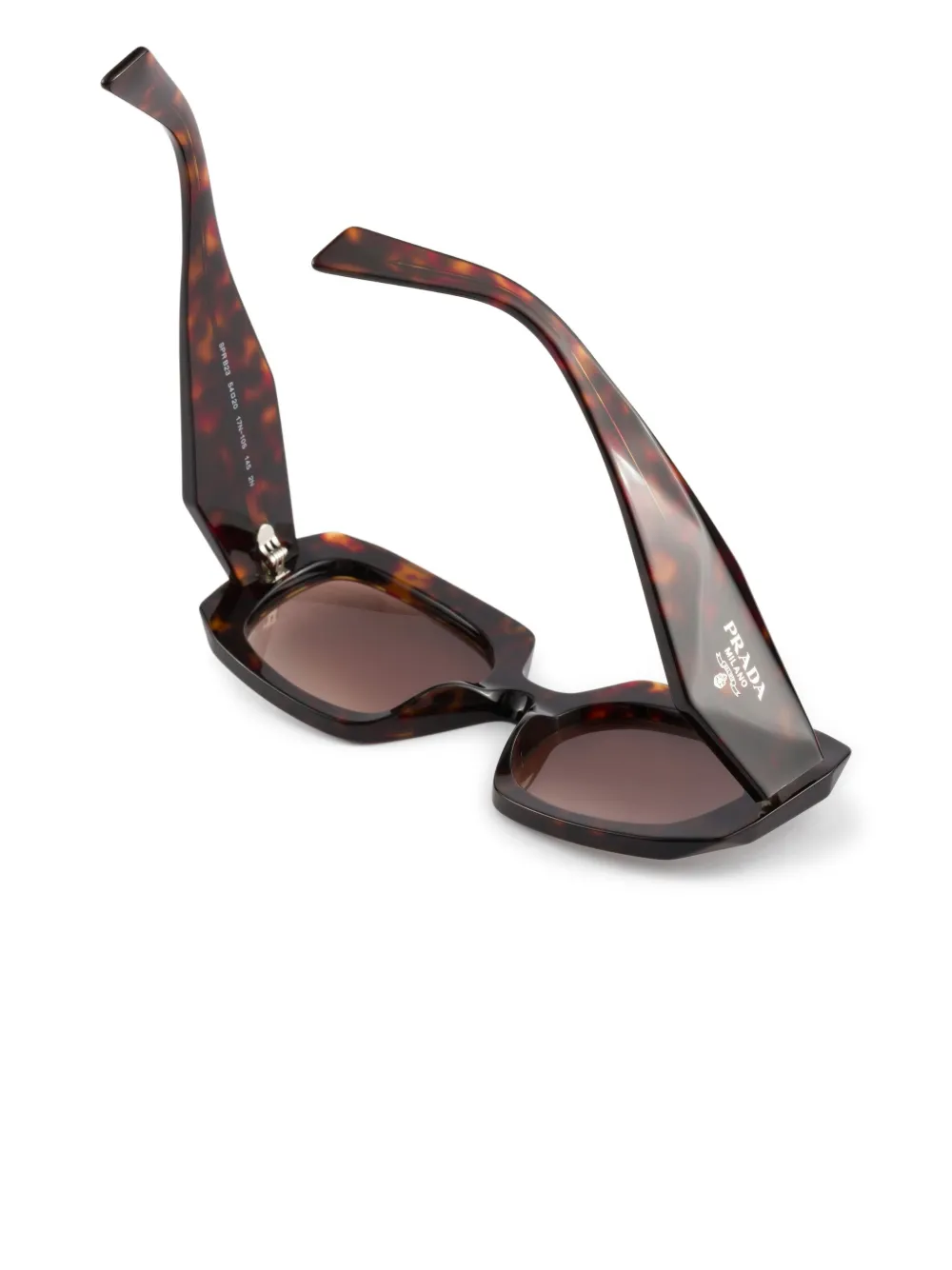 Prada Eyewear Zonnebril Bruin