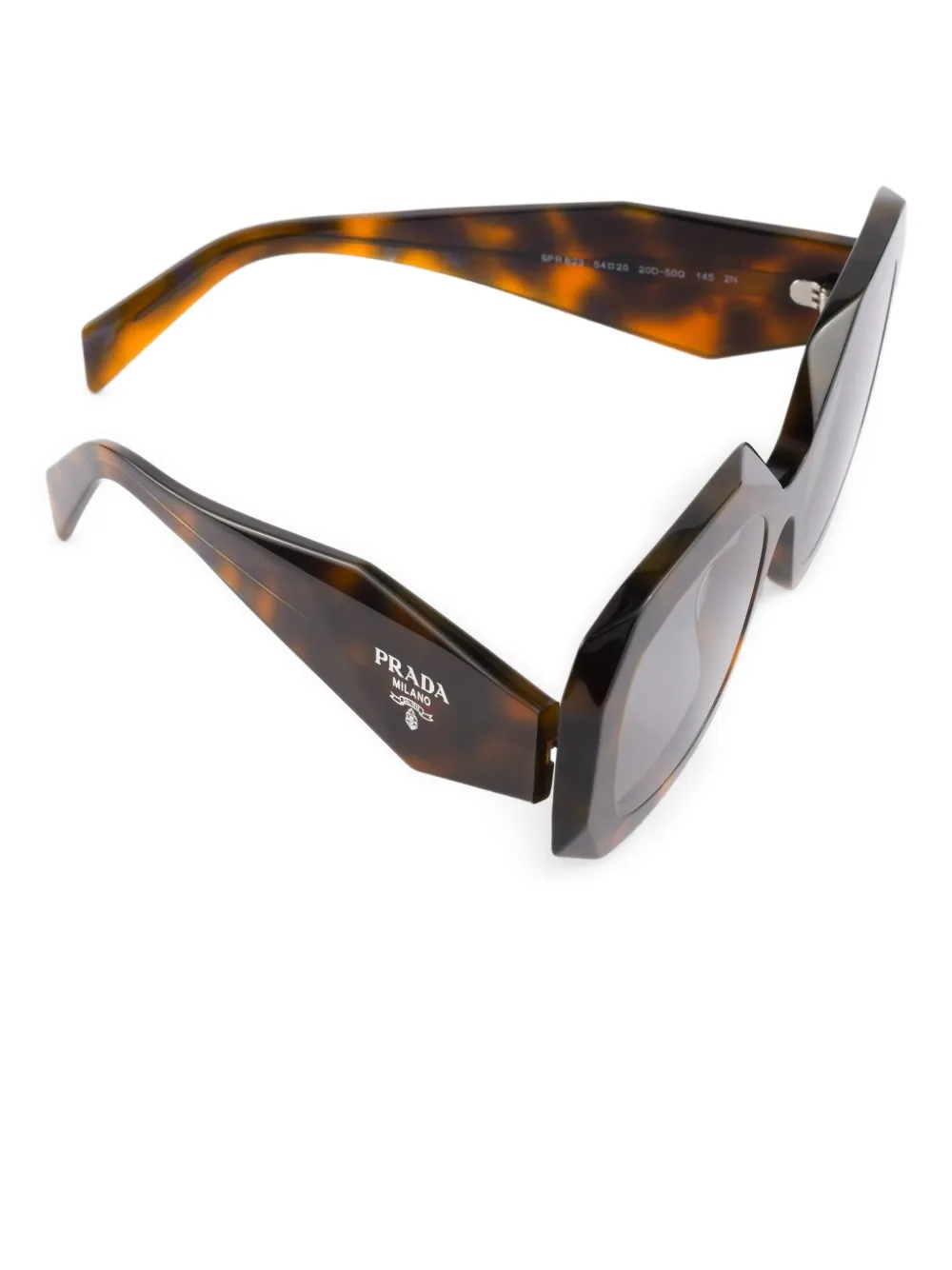 Prada Eyewear Zonnebril Bruin