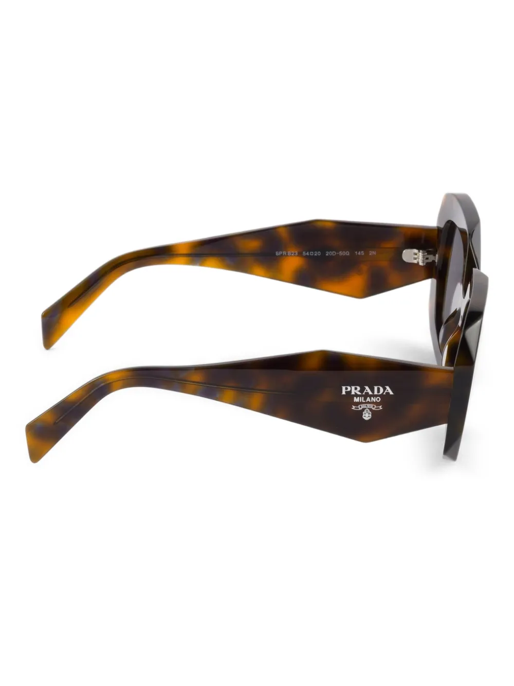 Prada Eyewear Zonnebril Bruin