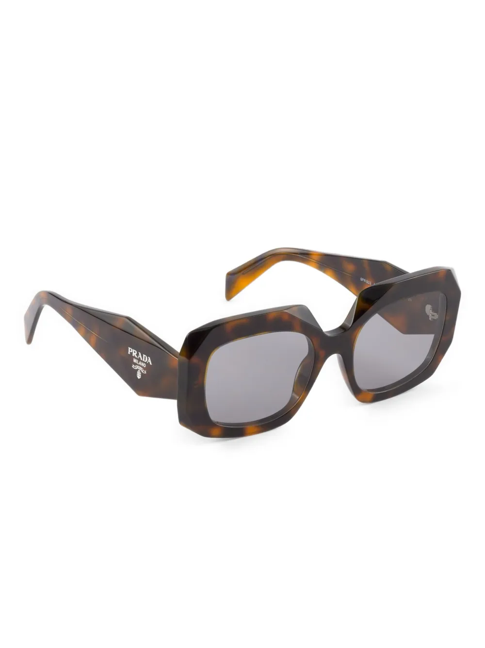 Prada Eyewear Zonnebril Bruin