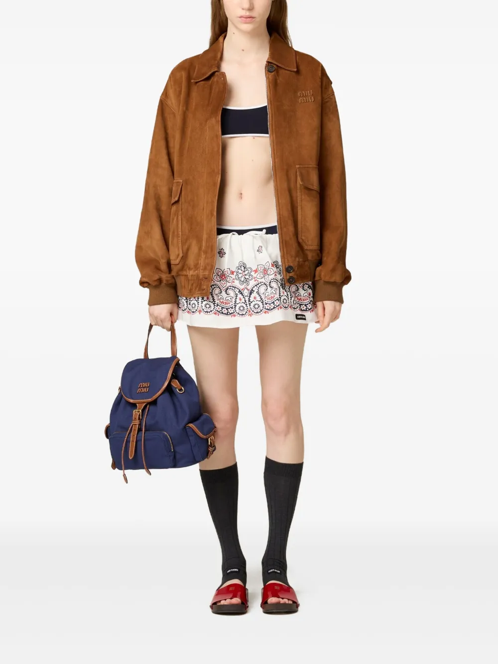 Miu Miu suede jacket | Leather Jackets | Image 2