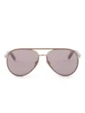 Prada Eyewear aviator-frame sunglasses - Gold