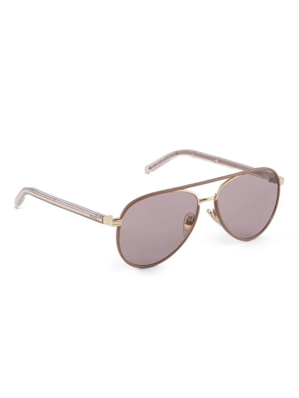 Prada Eyewear Zonnebril met piloten montuur - Goud