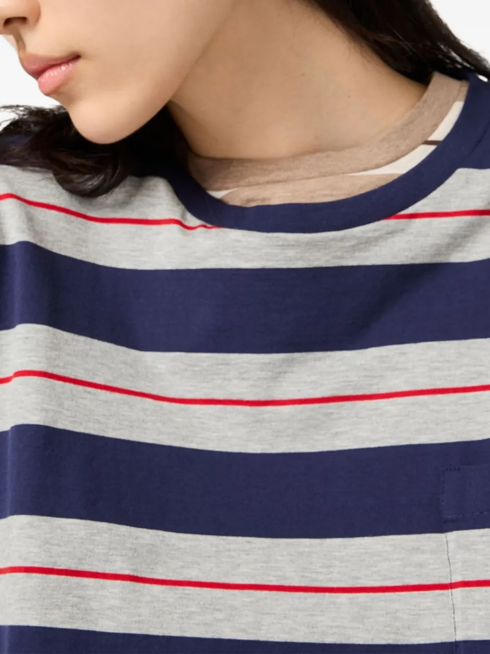 Miu Miu Long-sleeves Cotton T-shirt