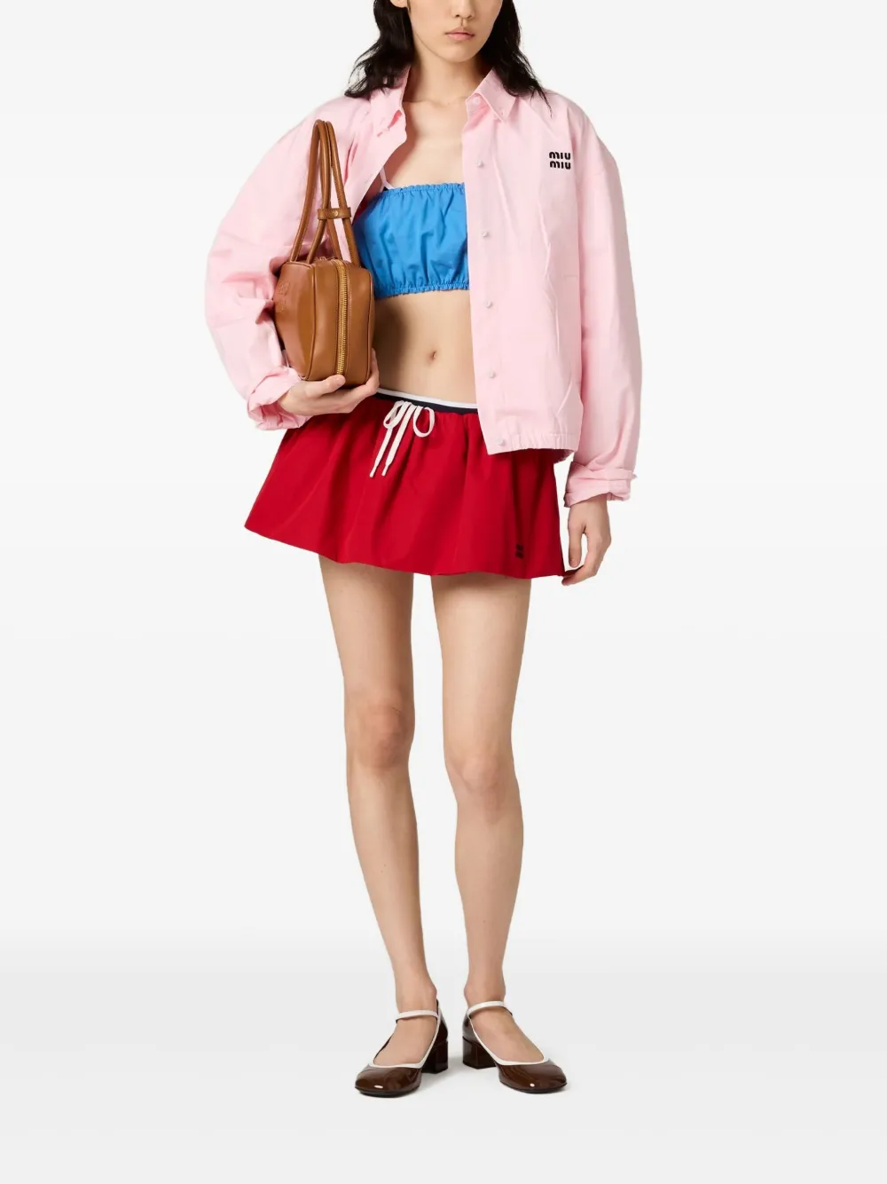 Miu Miu poplin shirt jacket | Varsity Jackets | Image 2