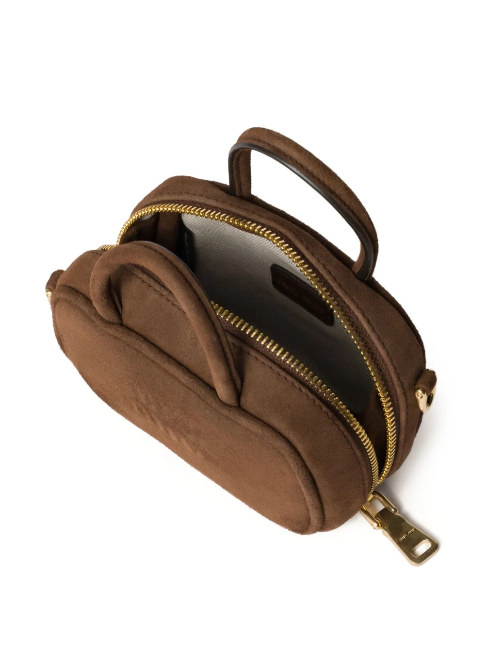 Miu Beau mini-tas Bruin
