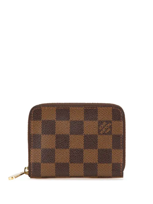 Damier Ebene Zippy Purse coin pouch - Louis Vuitton Pre-Owned - Modalova