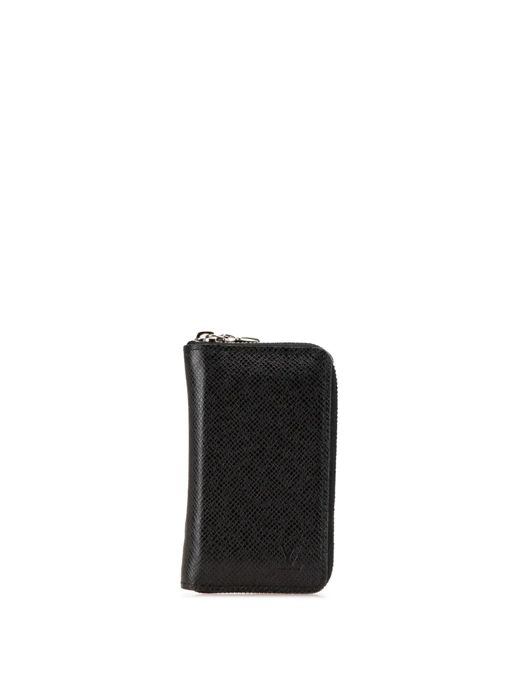 Louis Vuitton Pre-Owned 1990-2024 Taiga Zippy Purse coin pouch - ブラック Louis Vuitton Pre-Owned 1990-2024 Taiga Zippy Purse coin pouch - ブラック