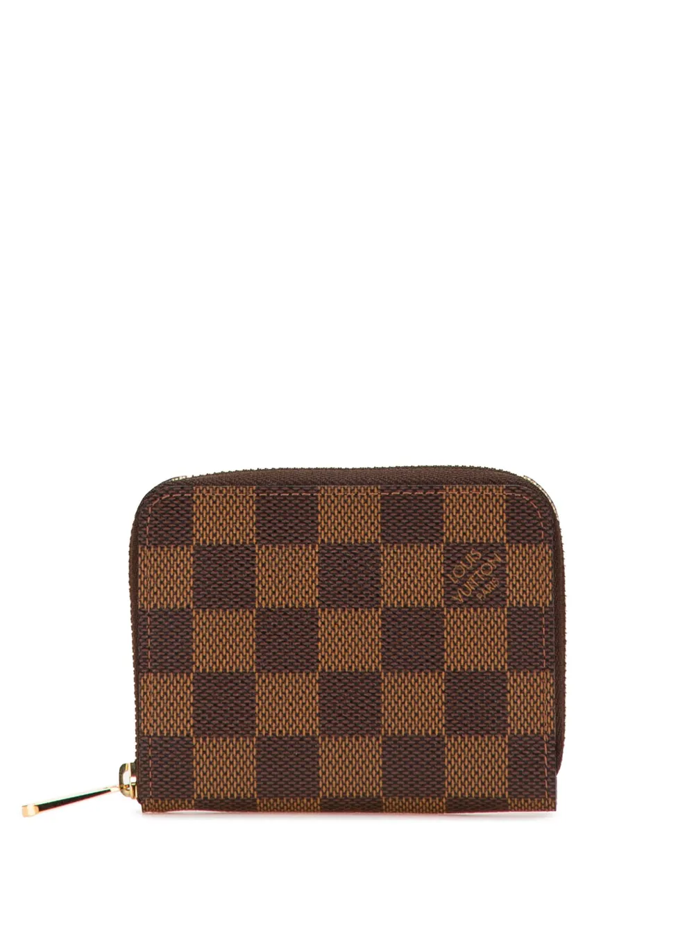 Louis Vuitton Pre-Owned 2009 ダミエ エベヌ ジッピーパース コインケース - ブラウン Louis Vuitton Pre-Owned 2009 ダミエ エベヌ ジッピーパース コインケース - ブラウン