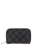 Louis Vuitton Pre-Owned 2020 Damier Graphite Zippy coin pouch - Black