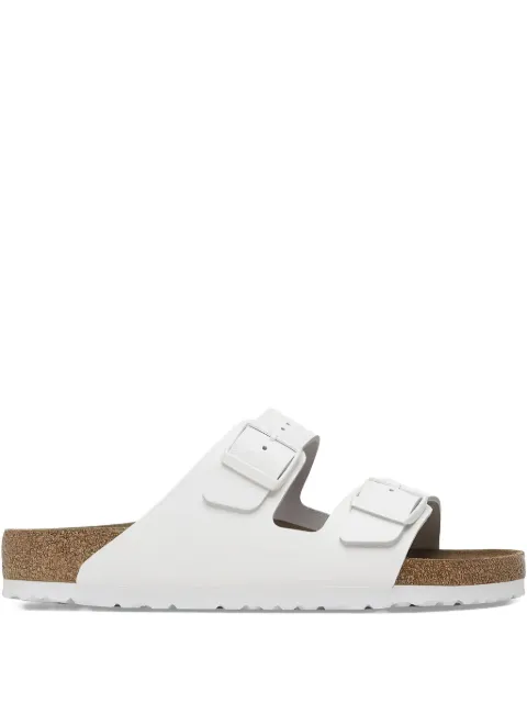 Birkenstock Arizona Soft Footbed Leather White Sandalen