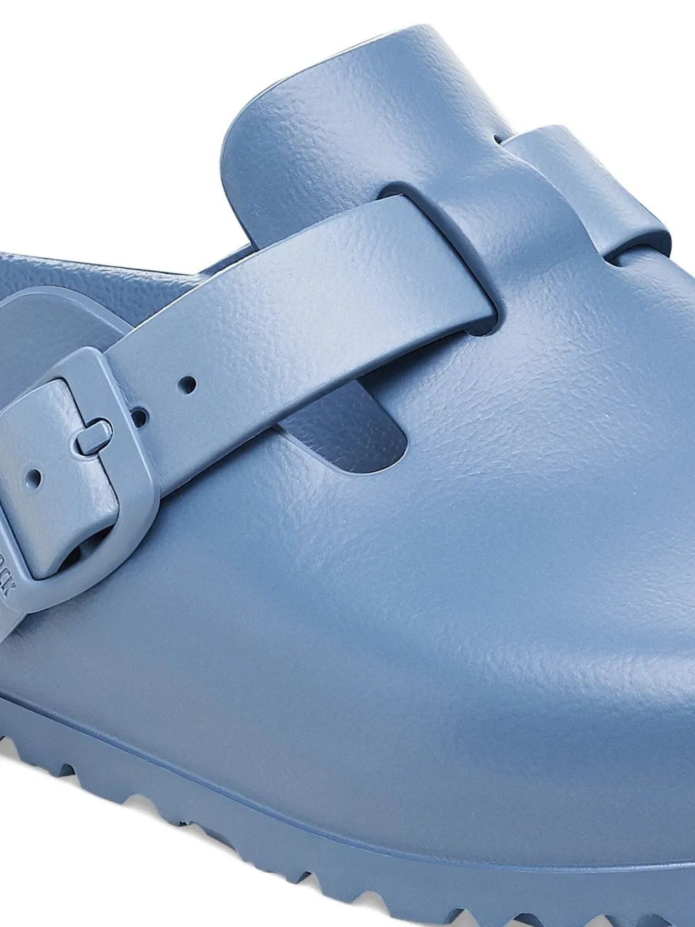 Birkenstock Boston Eva "elemental Blue" Mules In Blue