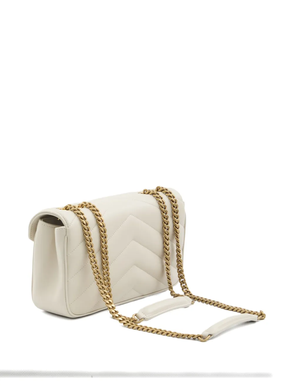 Saint Laurent Loulou kleine schoudertas - Wit