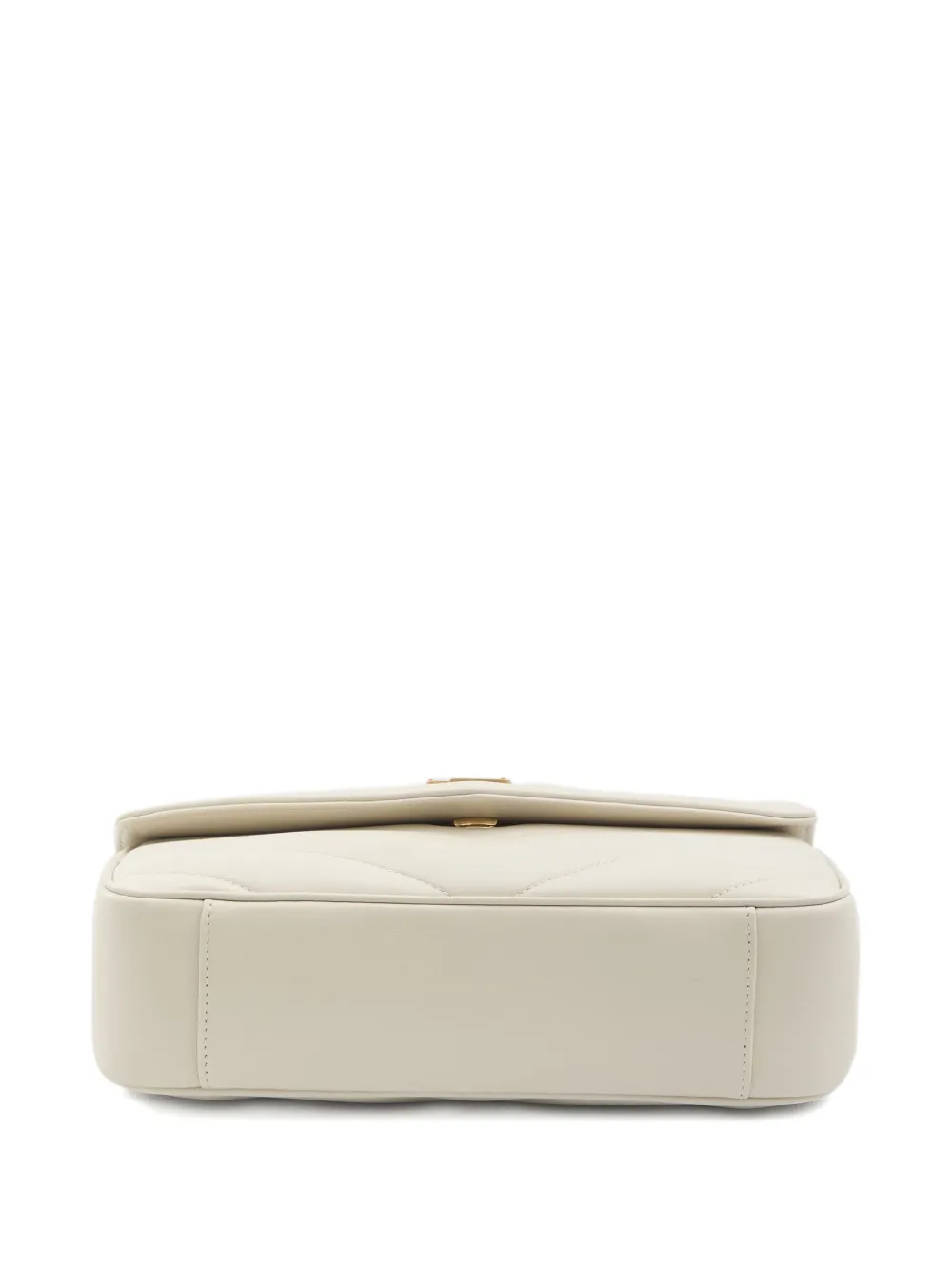 Saint Laurent Small Loulou Shoulder Bag In White