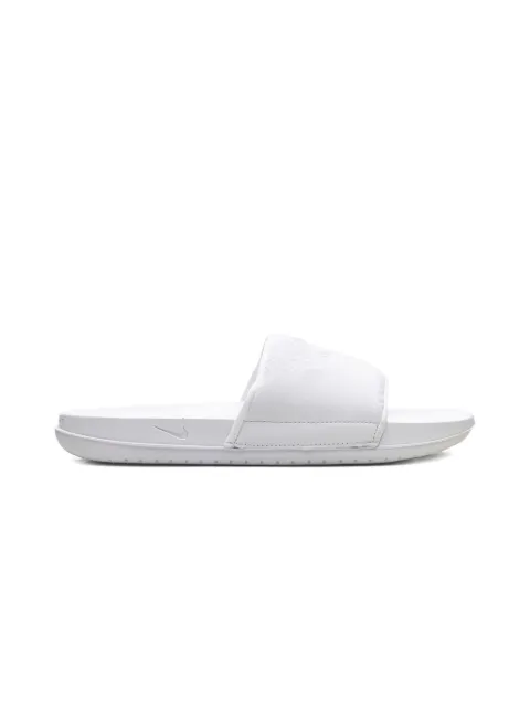 Nike Kobe Offcourt "Triple White" slides 
