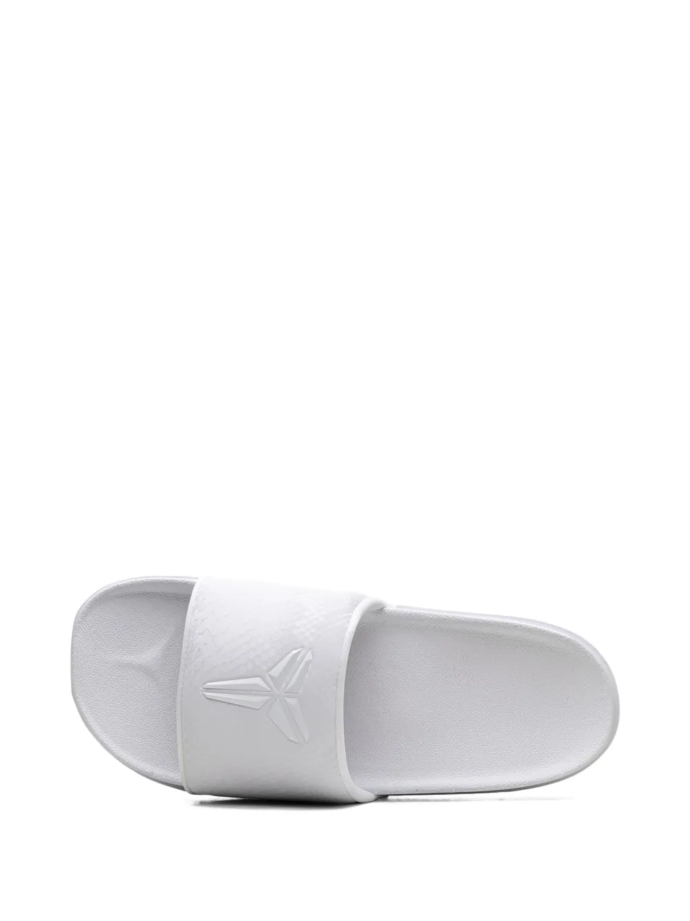 Nike Kobe Offcourt "Triple White" slides