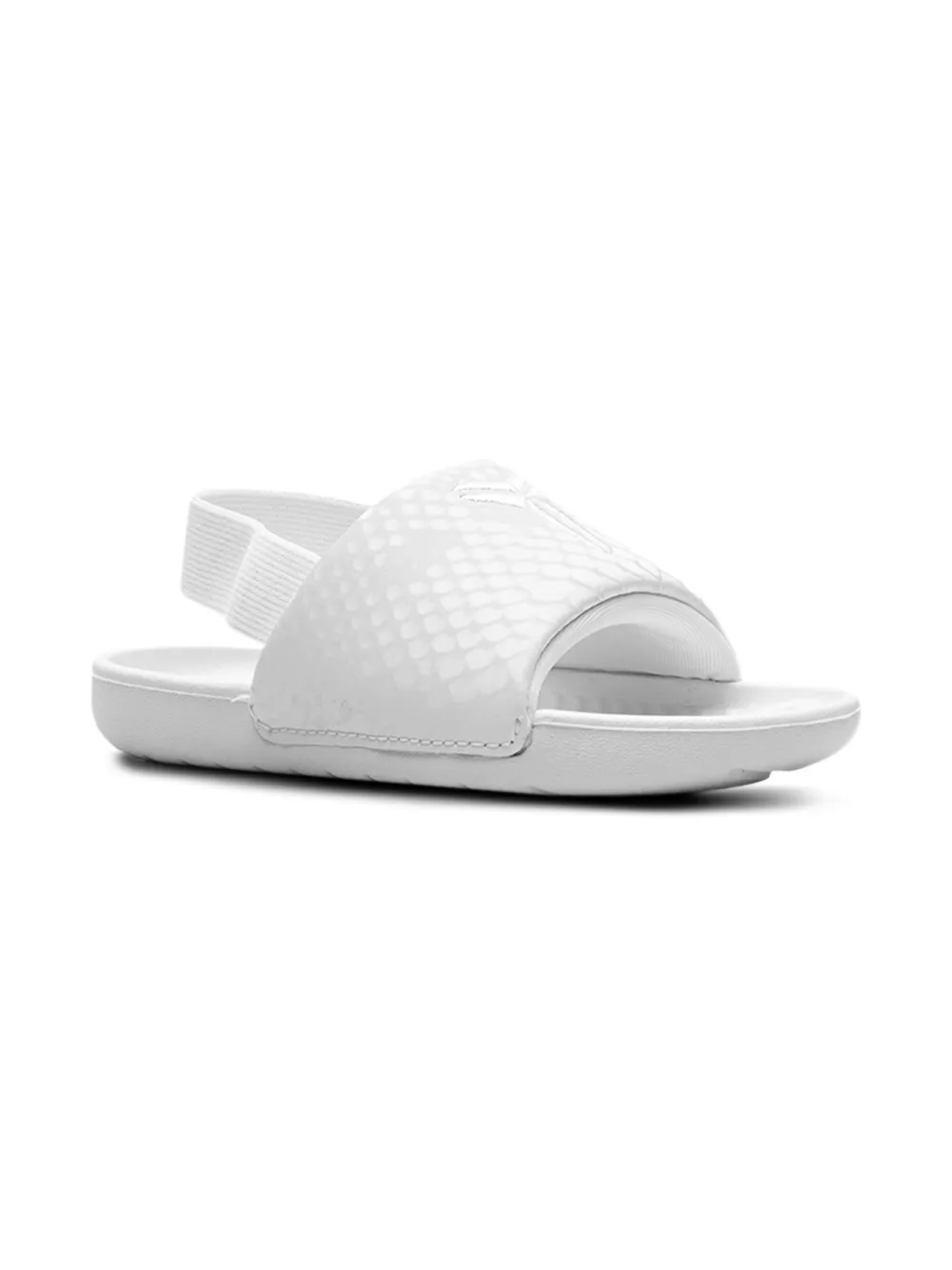 Nike Kids Kobe Kawa "White" slides | Sandales bout ouvert | Image 2
