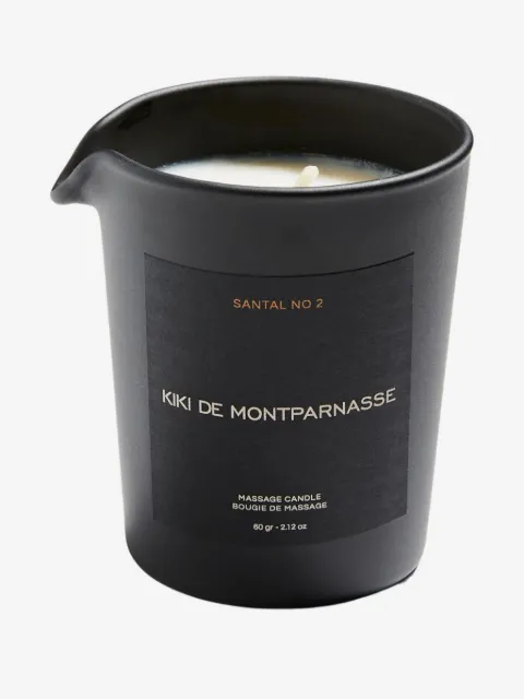 Kiki de Montparnasse Santal N. 02 massage oil candle