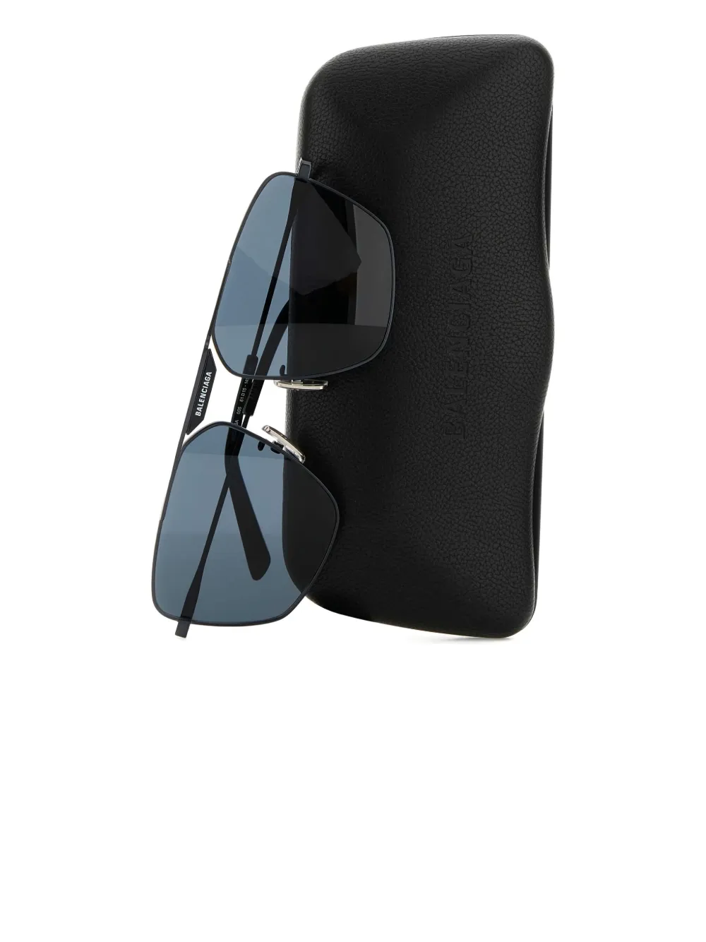 Balenciaga Eyewear Zonnebril met logoprint Zwart