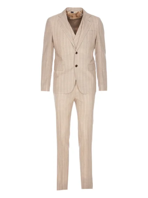 Brian Dales striped suit