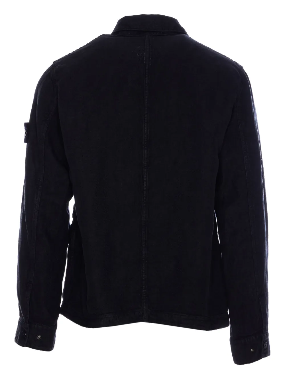 Stone Island Linnen overhemd - Zwart