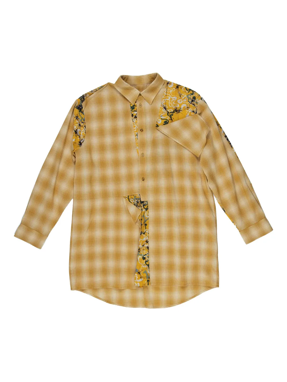 COMMUNS camisa de algodón | amarillo | Image 1