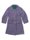COMMUNS wool double-breasted coat - Blue
