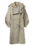 COMMUNS double-breasted coat - Neutrals