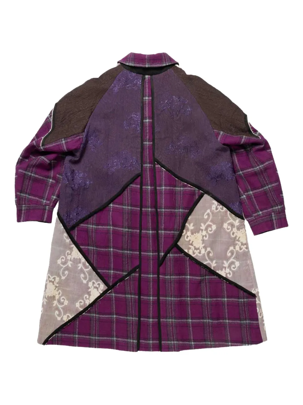 COMMUNS checked trench coat | Trench Coats & Raincoats | Image 2