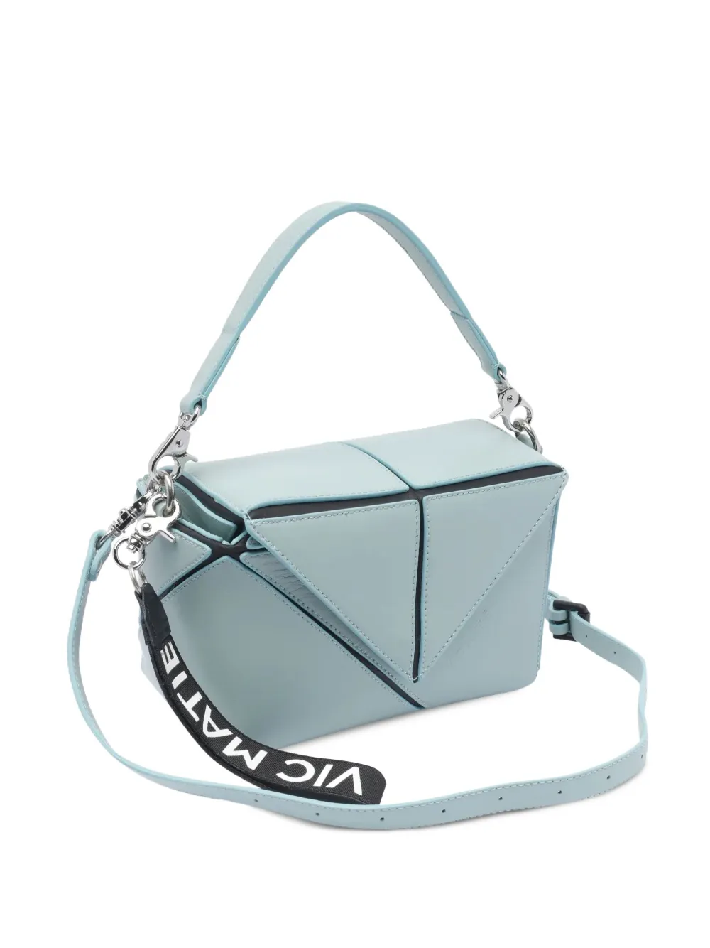 Vic Matie geometric-panelled shoulder bag | Image 2