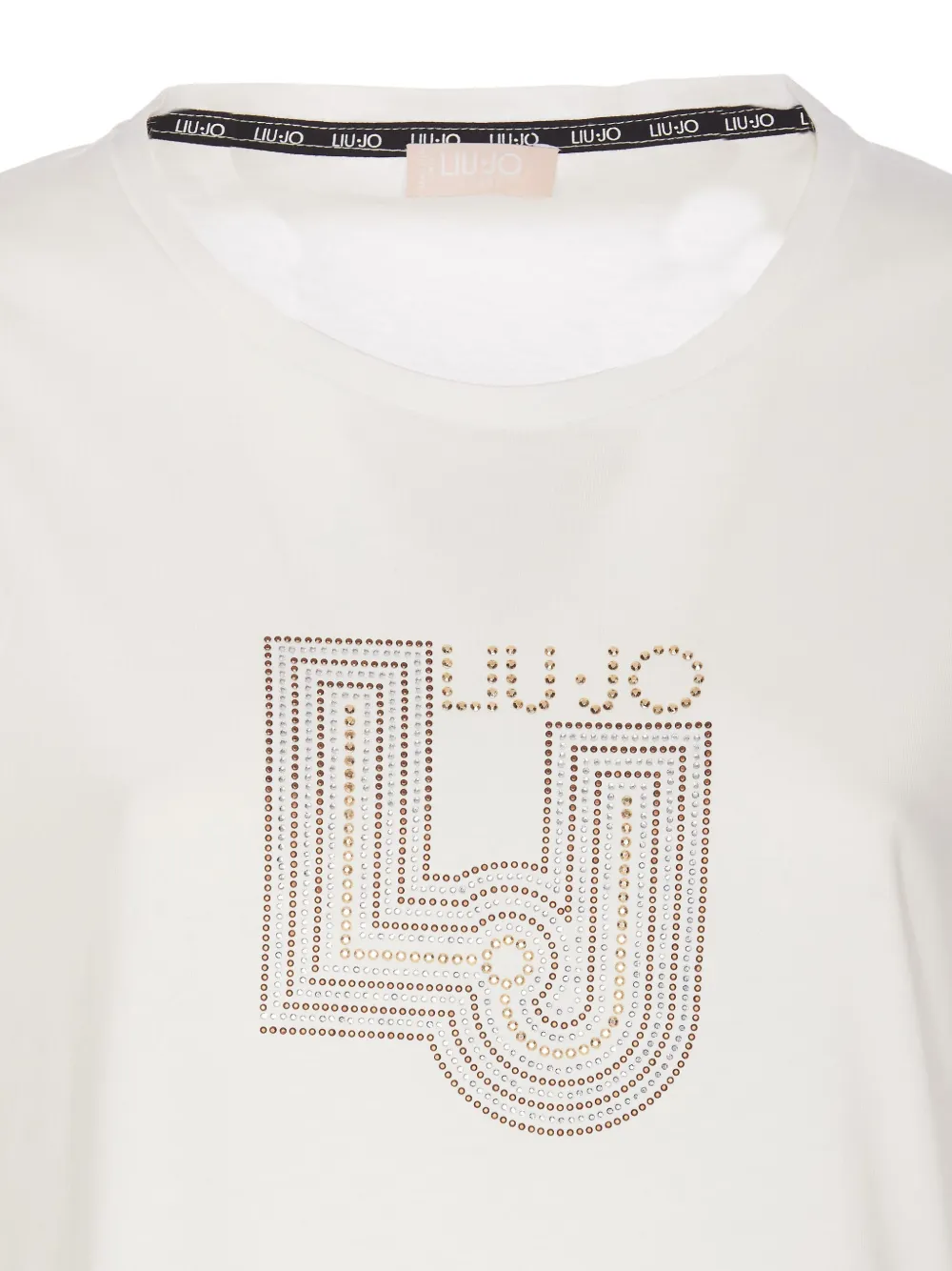LIU JO Katoenen T-shirt Wit