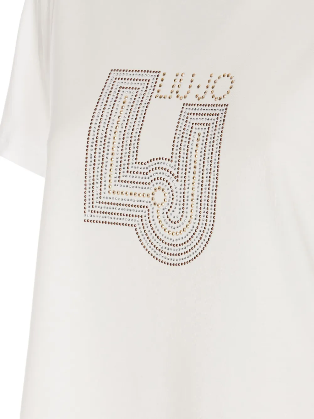 LIU JO Katoenen T-shirt Wit