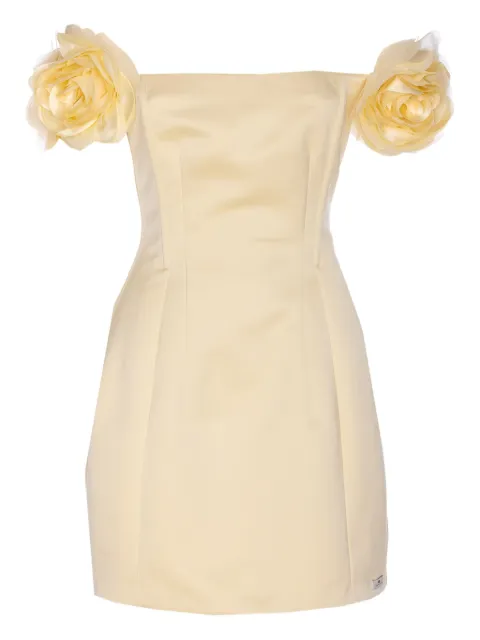 Elisabetta Franchi vestido con aplique floral