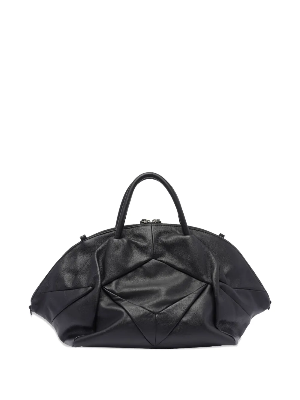 Vic Matie quilted-panel calfskin tote bag | Black | Image 1