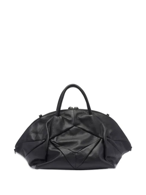 Vic Matie quilted-panel calfskin tote bag