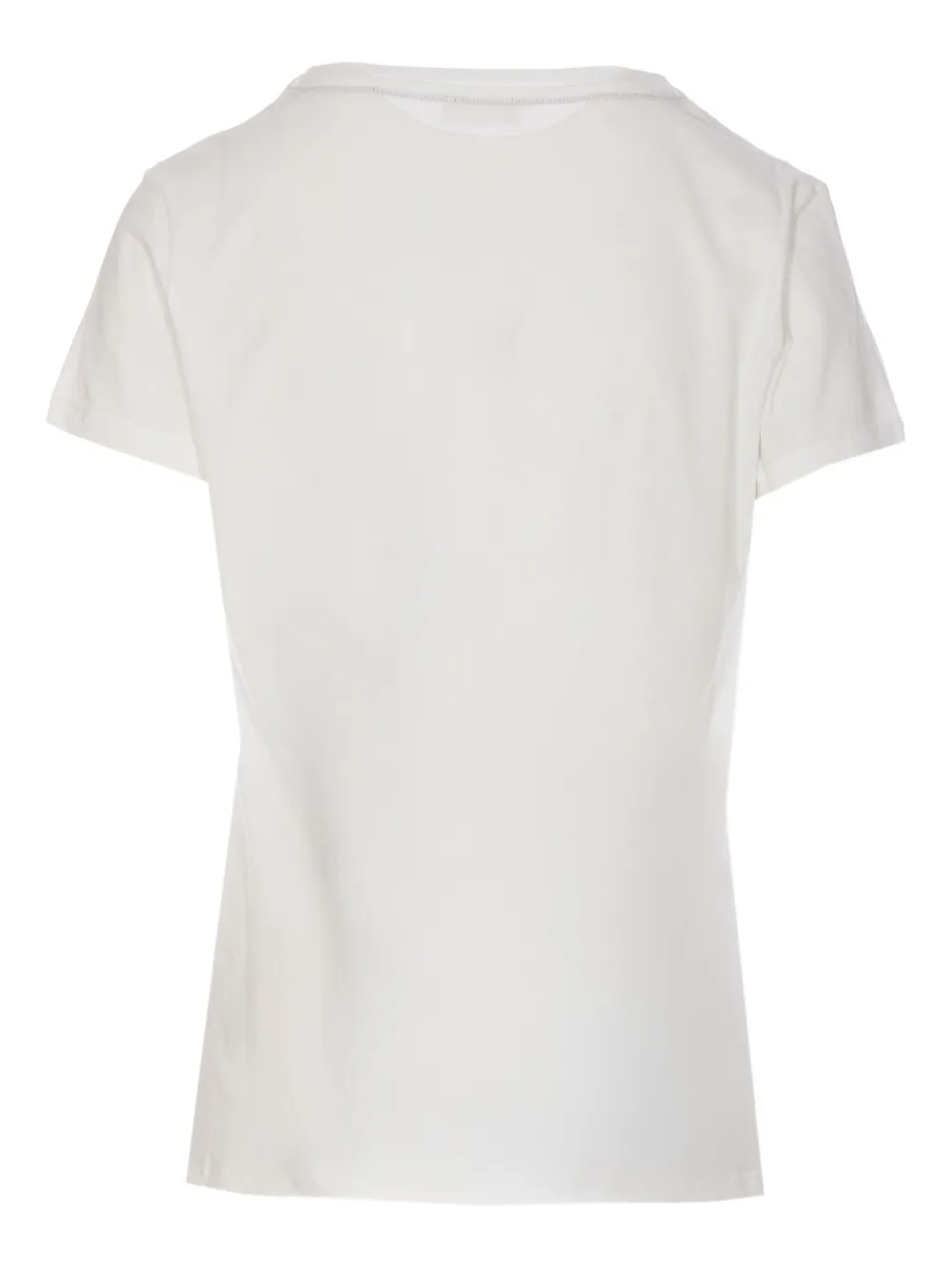 LIU JO T-shirt verfraaid met kristallen Wit