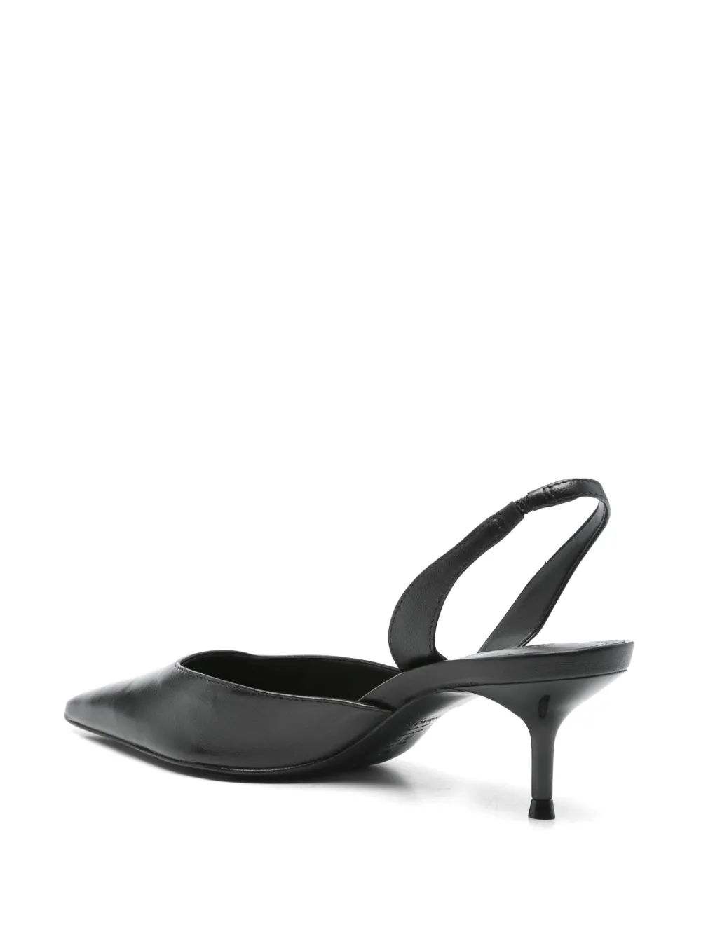 Schutz 60mm leather pumps Black